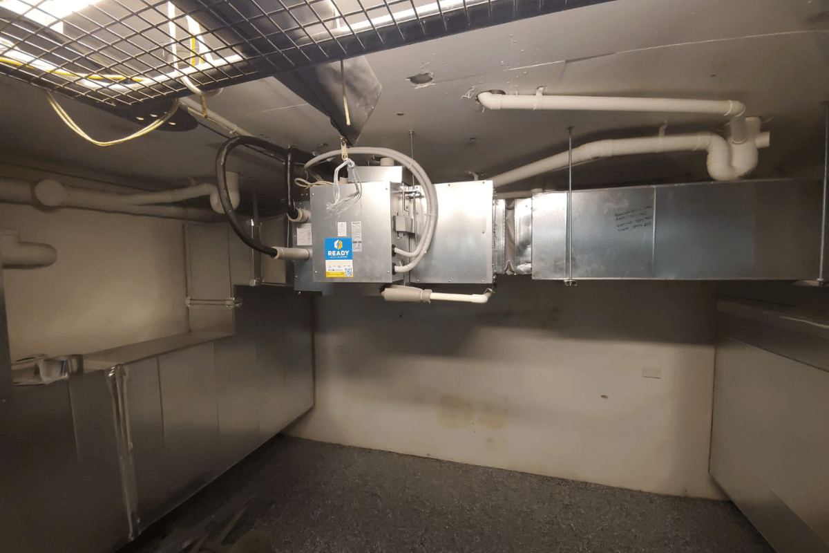 Commercial AC Installers Sydney with Metal HVAC Ductwork